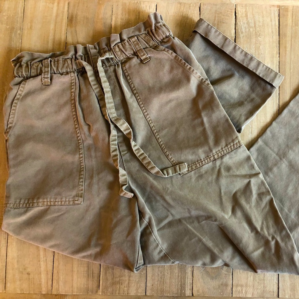 Lucky Brand | paper bag utility pant